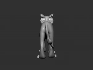 Zira The Lioness 3D Model