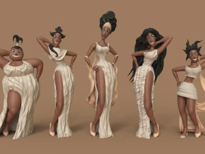 Музи 3D Модель