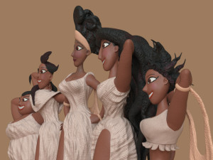 The Muses Modelo 3D