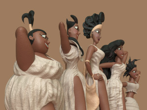 The Muses Modelo 3D