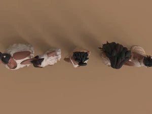 The Muses 3D Model