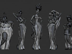 The Muses 3D Model