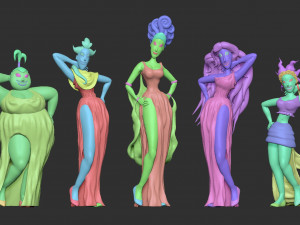 The Muses Modelo 3D