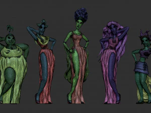 The Muses 3D Model