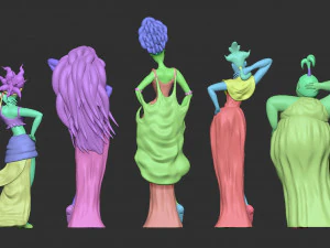 The Muses 3D Model
