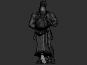 Megara and Hercules Model 3D