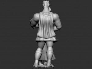 Megara and Hercules Model 3D