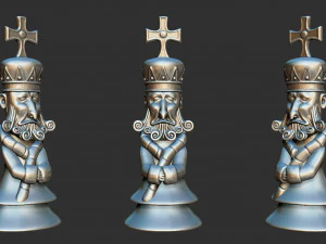 Alice Madness Returns Chess Set 3D Print Model