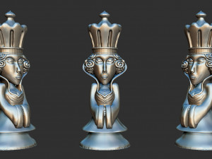 Alice Madness Returns Chess Set Modello di stampa 3D