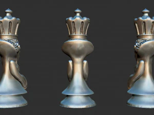 Alice Madness Returns Chess Set 3D Print Model
