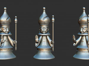 Alice Madness Returns Chess Set 3D Print Model