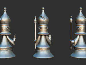 Alice Madness Returns Chess Set 3D Print Model