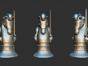 Alice Madness Returns Chess Set Modello di stampa 3D