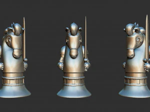 Alice Madness Returns Chess Set 3D Print Model