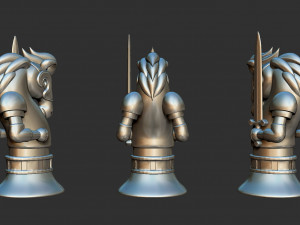 Alice Madness Returns Chess Set Modello di stampa 3D