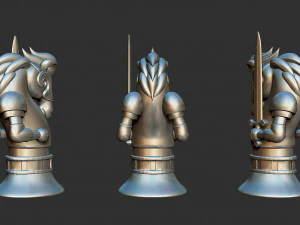 Alice Madness Returns Chess Set 3D Print Model