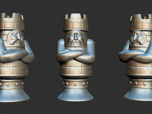Alice Madness Returns Chess Set Modello di stampa 3D