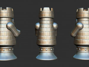 Alice Madness Returns Chess Set 3D Print Model