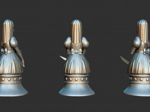 Alice Madness Returns Chess Set Modello di stampa 3D