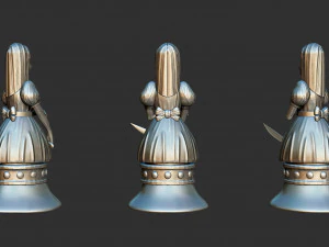 Alice Madness Returns Chess Set 3D Print Model