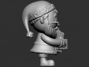Funko pop Santa Claus 3D Model