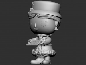 Funko pop Mrs Claus 3D Model