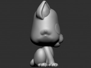 Funko pop Candy Cane the Cat Modello 3D