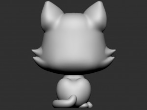 Funko pop Candy Cane the Cat Modello 3D