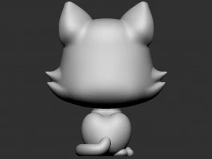 Funko pop Candy Cane the Cat 3D Model