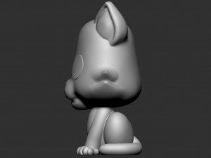 Funko pop Candy Cane the Cat Modello 3D