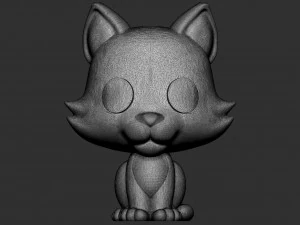 Funko pop Candy Cane the Cat 3D Model