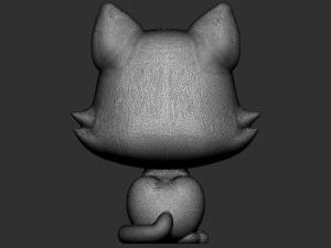 Funko pop Candy Cane the Cat 3D Model