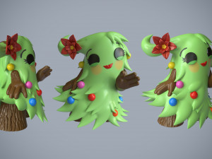 Funko pop Christmas set 3D मॉडल