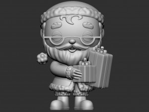Funko pop Christmas set 3D मॉडल