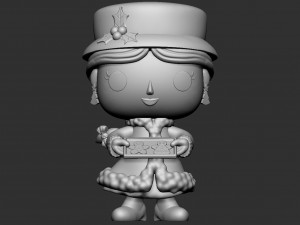 Funko pop Christmas set 3D मॉडल