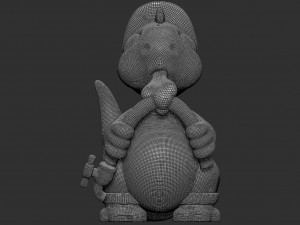 Lucio Brucio- Happy Dinos- Kinder Surprise Set Model 3D