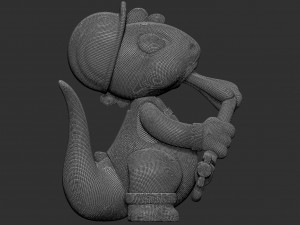Lucio Brucio- Happy Dinos- Kinder Surprise Set Model 3D