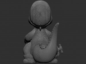 Lucio Brucio- Happy Dinos- Kinder Surprise Set Model 3D