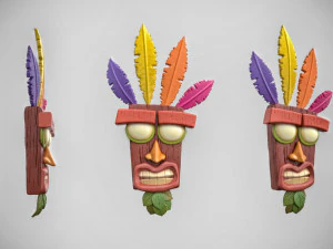 Aku Aku 3D Model