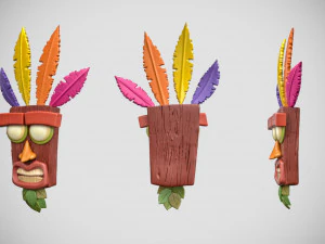 Aku Aku 3D Model