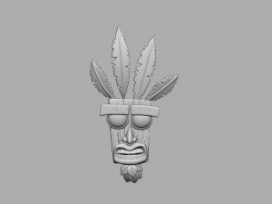 Aku Aku 3D मॉडल