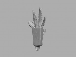 Aku Aku 3D मॉडल