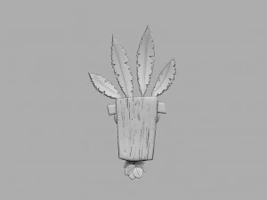Aku Aku 3D Model