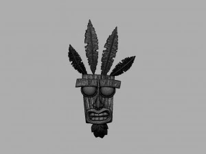 Aku Aku 3D Model