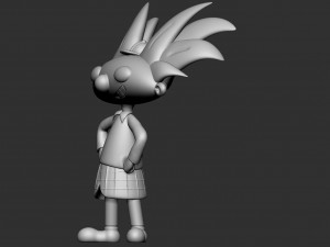 Arnold Phillip Shortman 3D Model