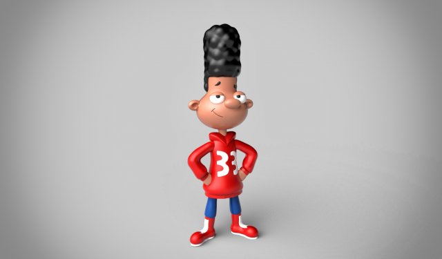 Gerald Martin Johanssen 3D Modell .c4d .max .obj .3ds .fbx .stl .blend 