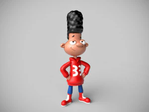 Gerald Martin Johanssen Modello 3D