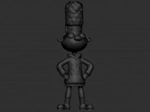 Gerald Martin Johanssen 3D Model