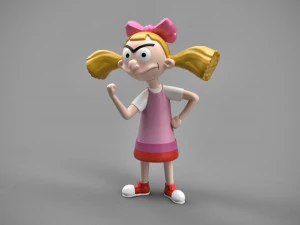 헬가 제럴딘 파타키 3D 모델