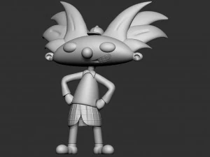 Hey Arnold Characters set 3D Model